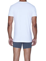 Load image into Gallery viewer, Short Sleeve V-Neck Undergarment T-Shirt