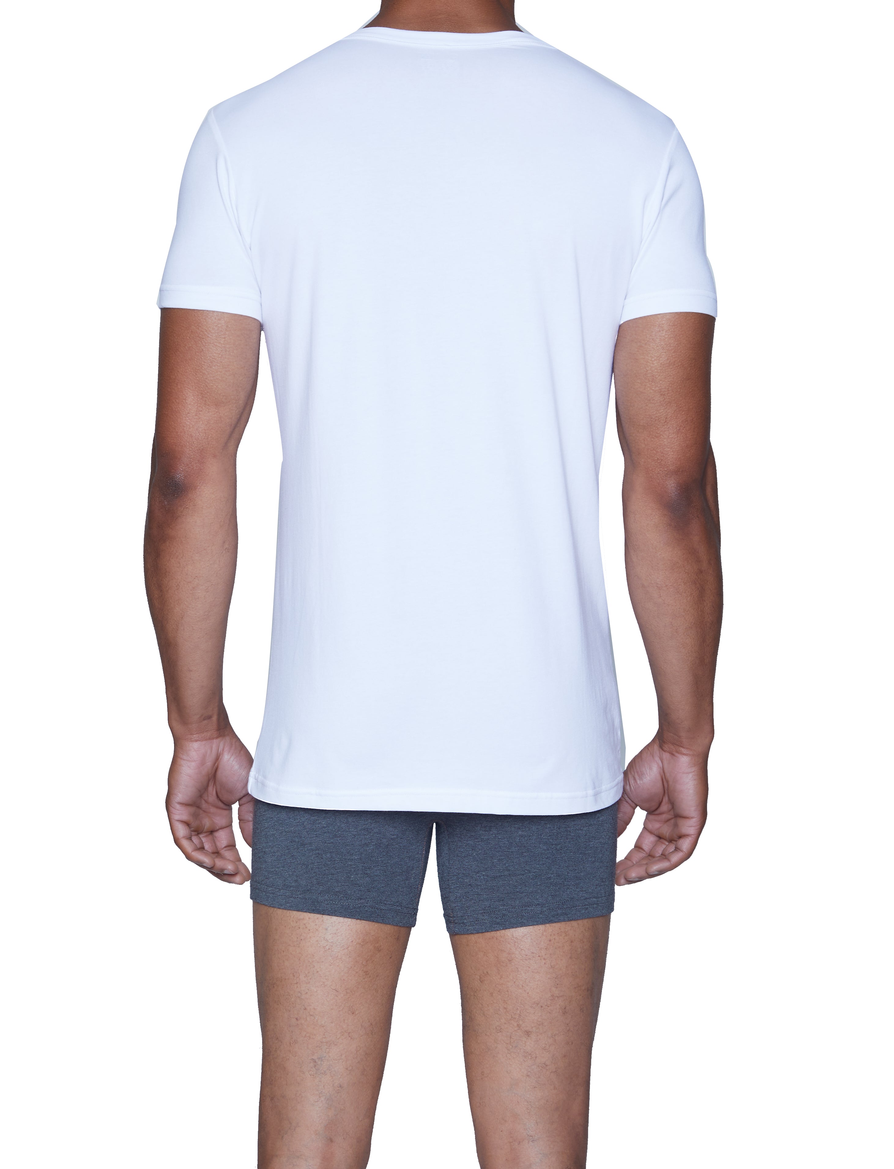 Short Sleeve V-Neck Undergarment T-Shirt