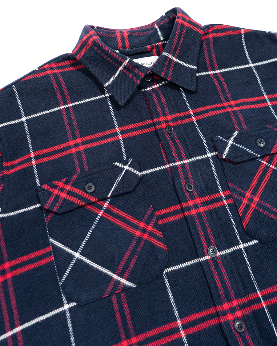 Grand Flannel, Marine Plaid