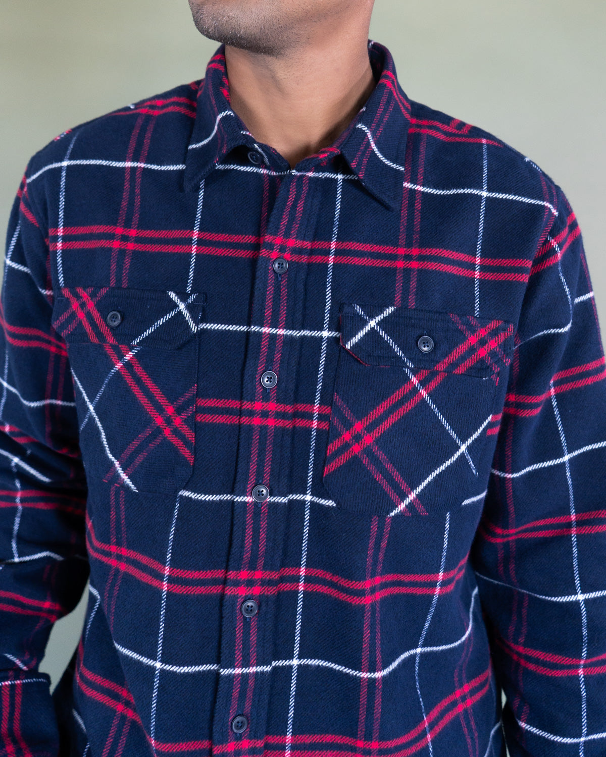 Grand Flannel, Marine Plaid