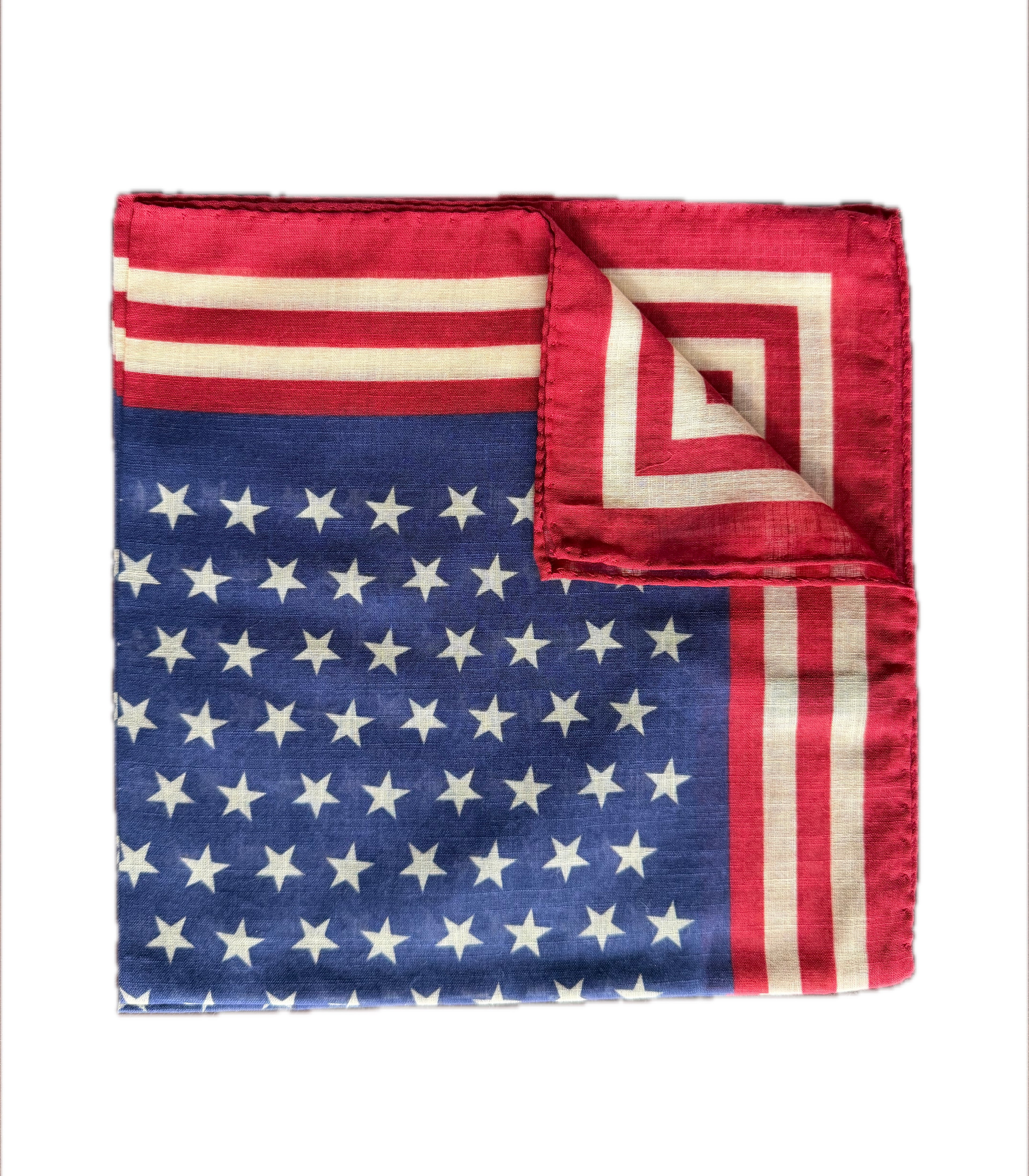 Red, White, & Blue Patriotic Pocket Square