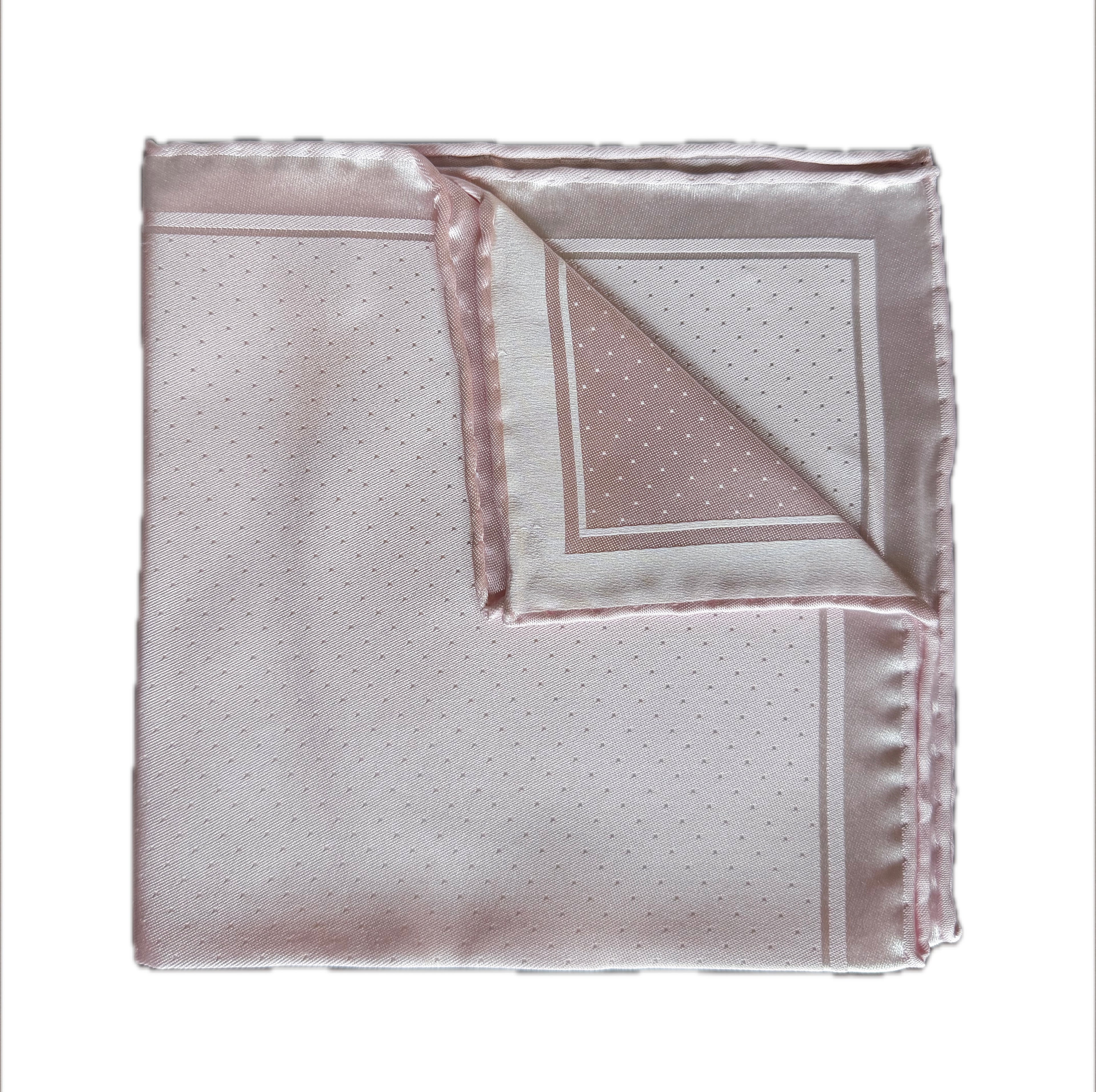 Blush Micro-Dot Pocket Square
