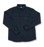 Load image into Gallery viewer, SOLID NAVY FLANNEL

