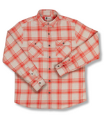 Load image into Gallery viewer, OATMEAL SALMON PLAID
