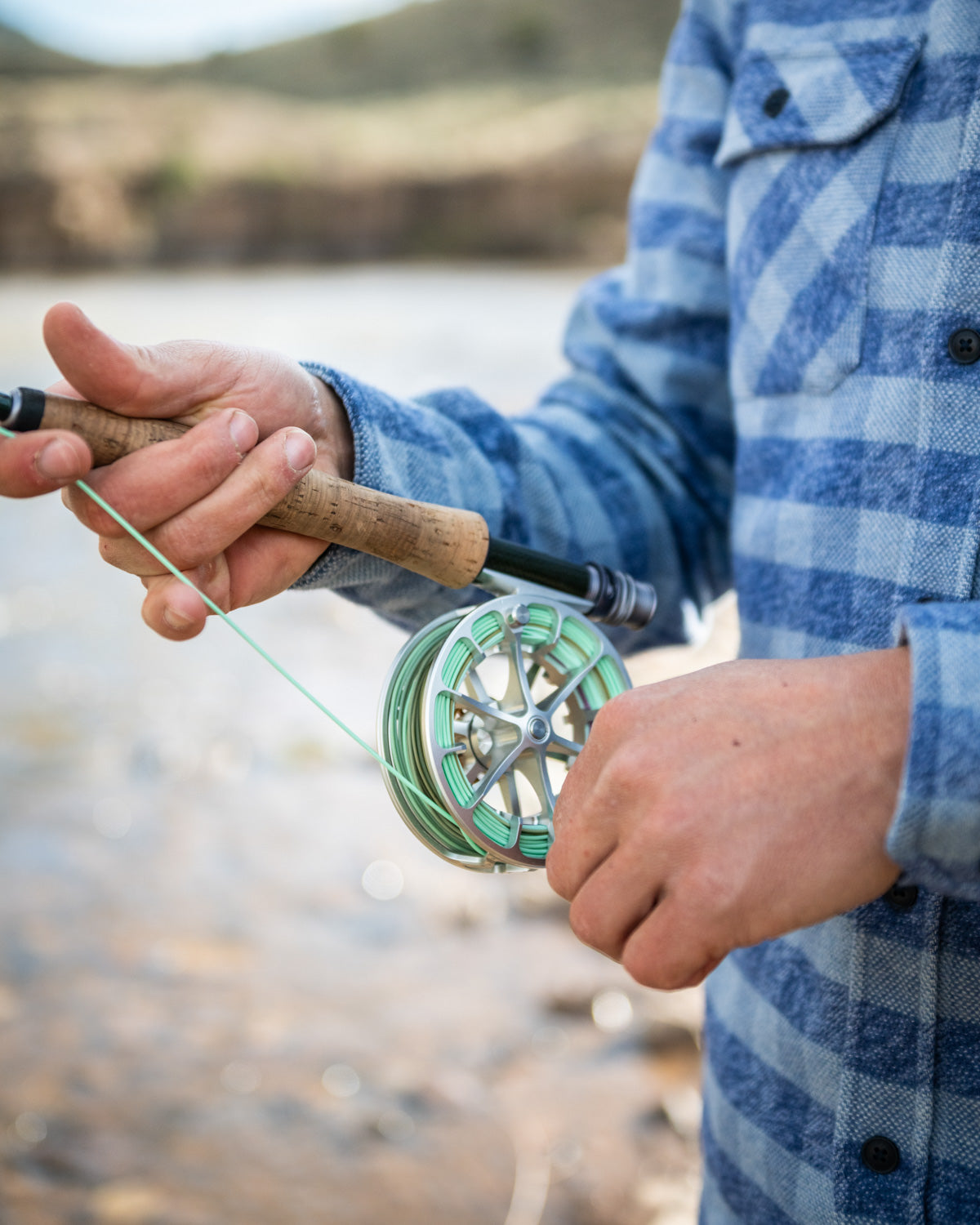Grand Flannel, Checkered Blue